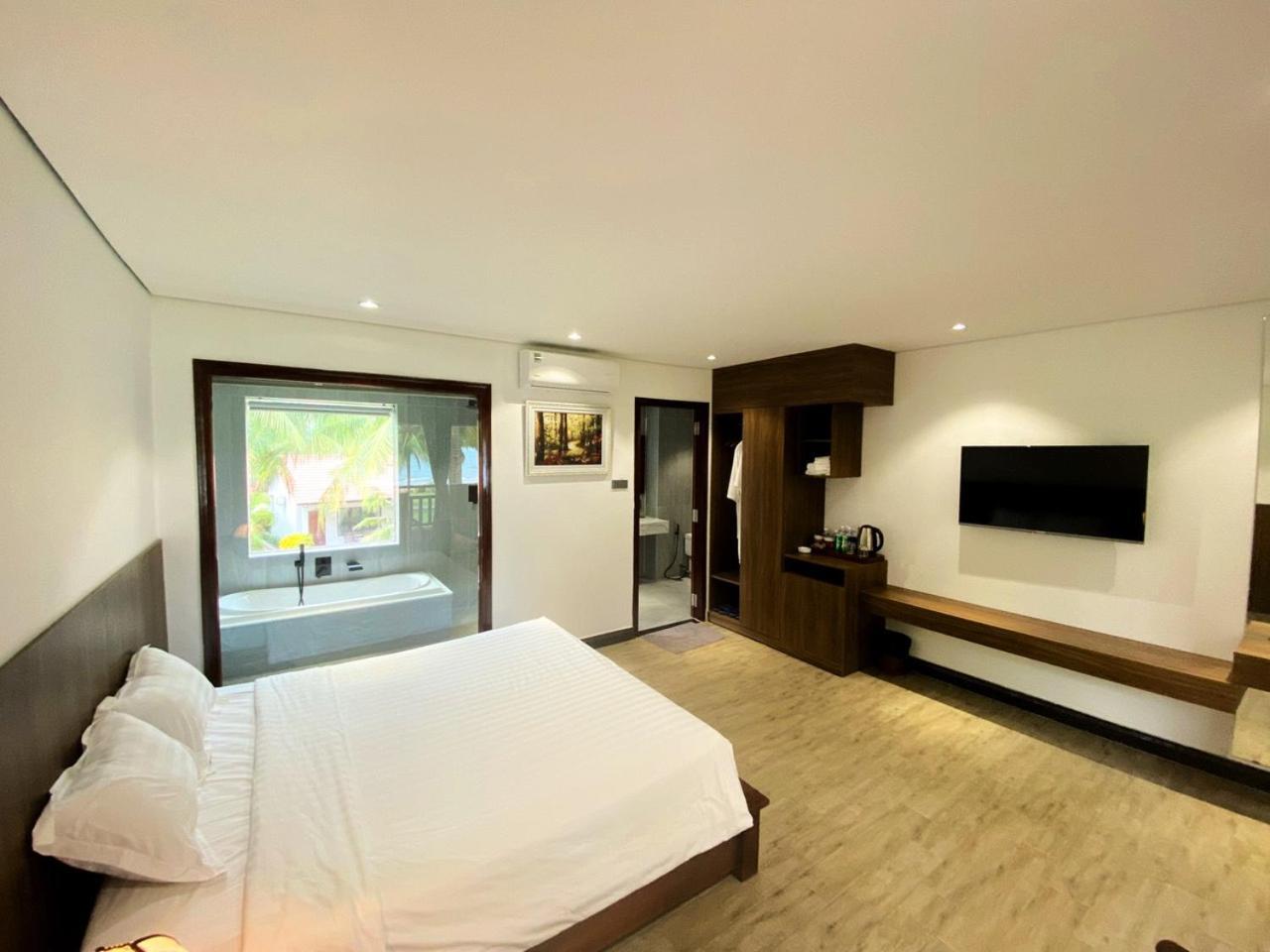 Dat Lanh Beach Resort Lagi Bagian luar foto