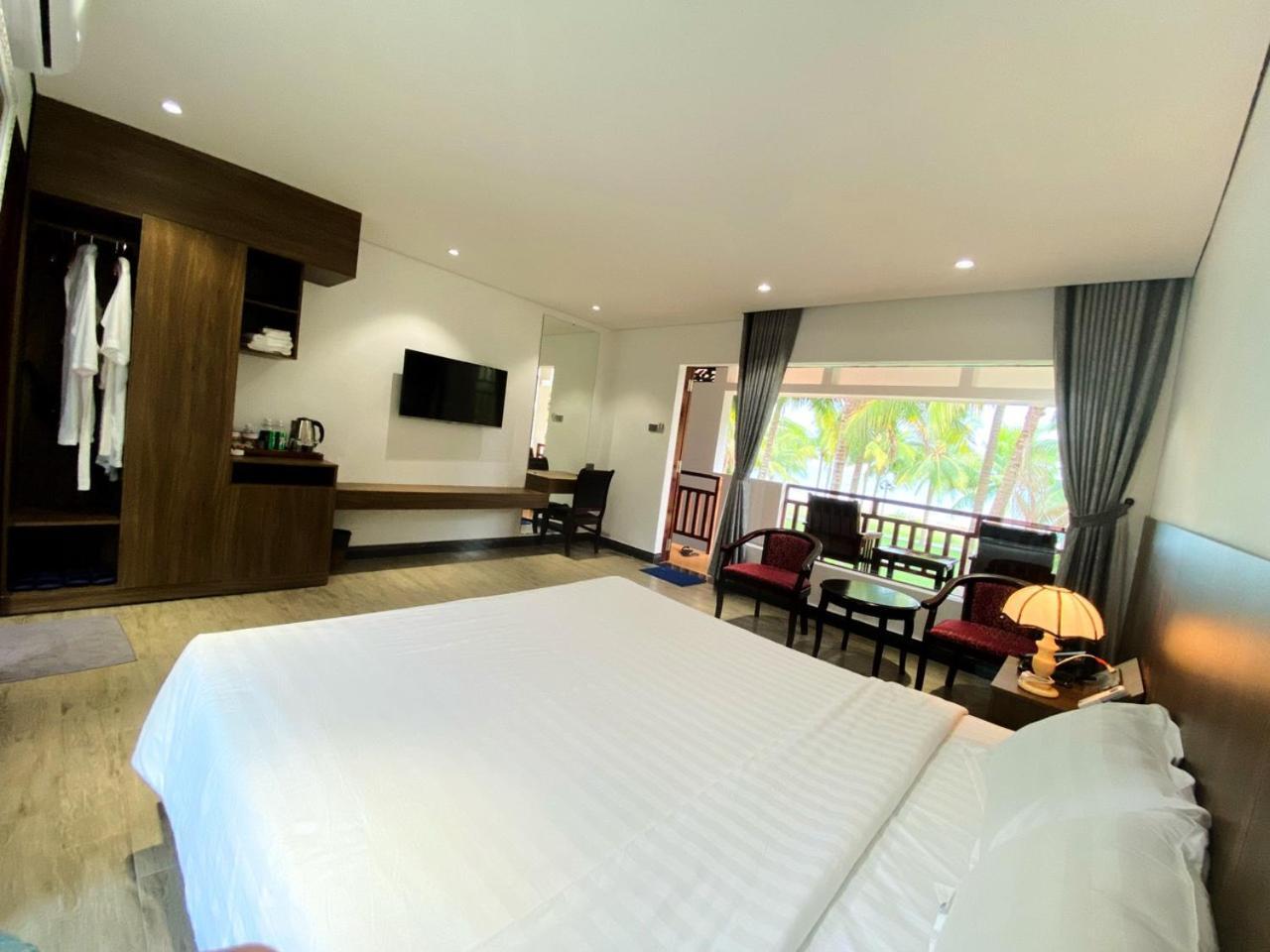 Dat Lanh Beach Resort Lagi Bagian luar foto